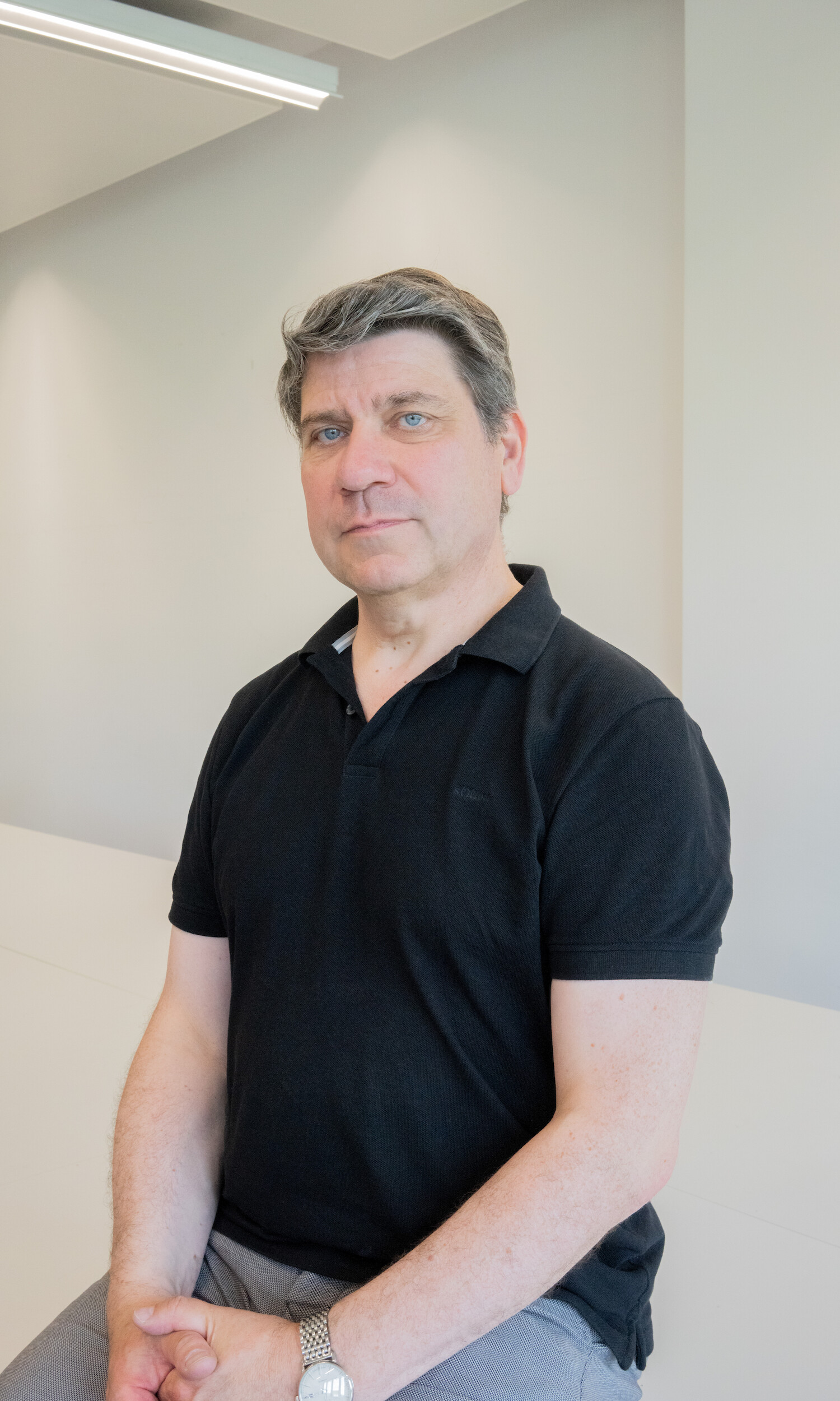 Foto von Stefan Lausch, Professor of Foundations of artistic design Kommunikationsdesign Folkwang