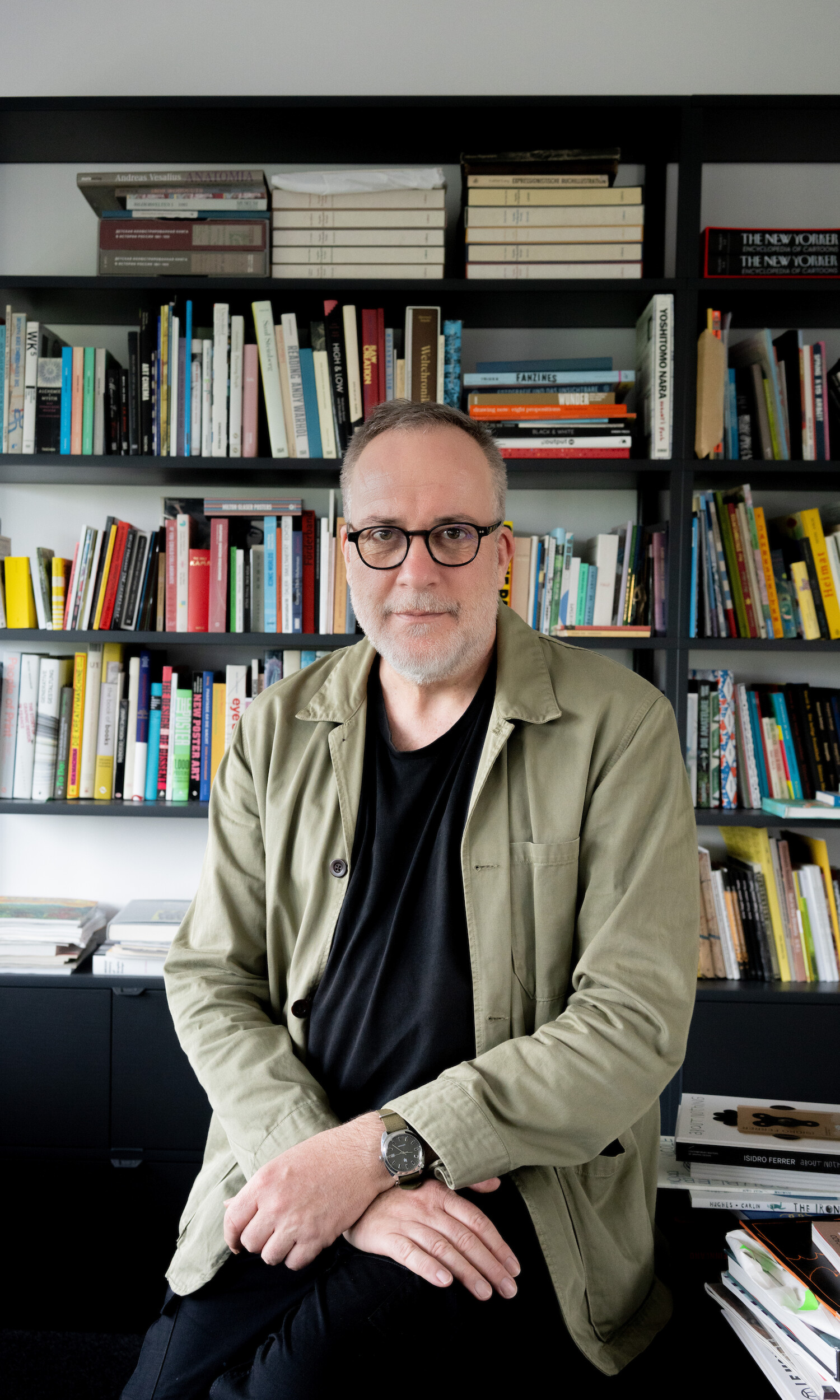 Foto von Martin tom Dieck, Professor of Illustration Kommunikationsdesign Folkwang