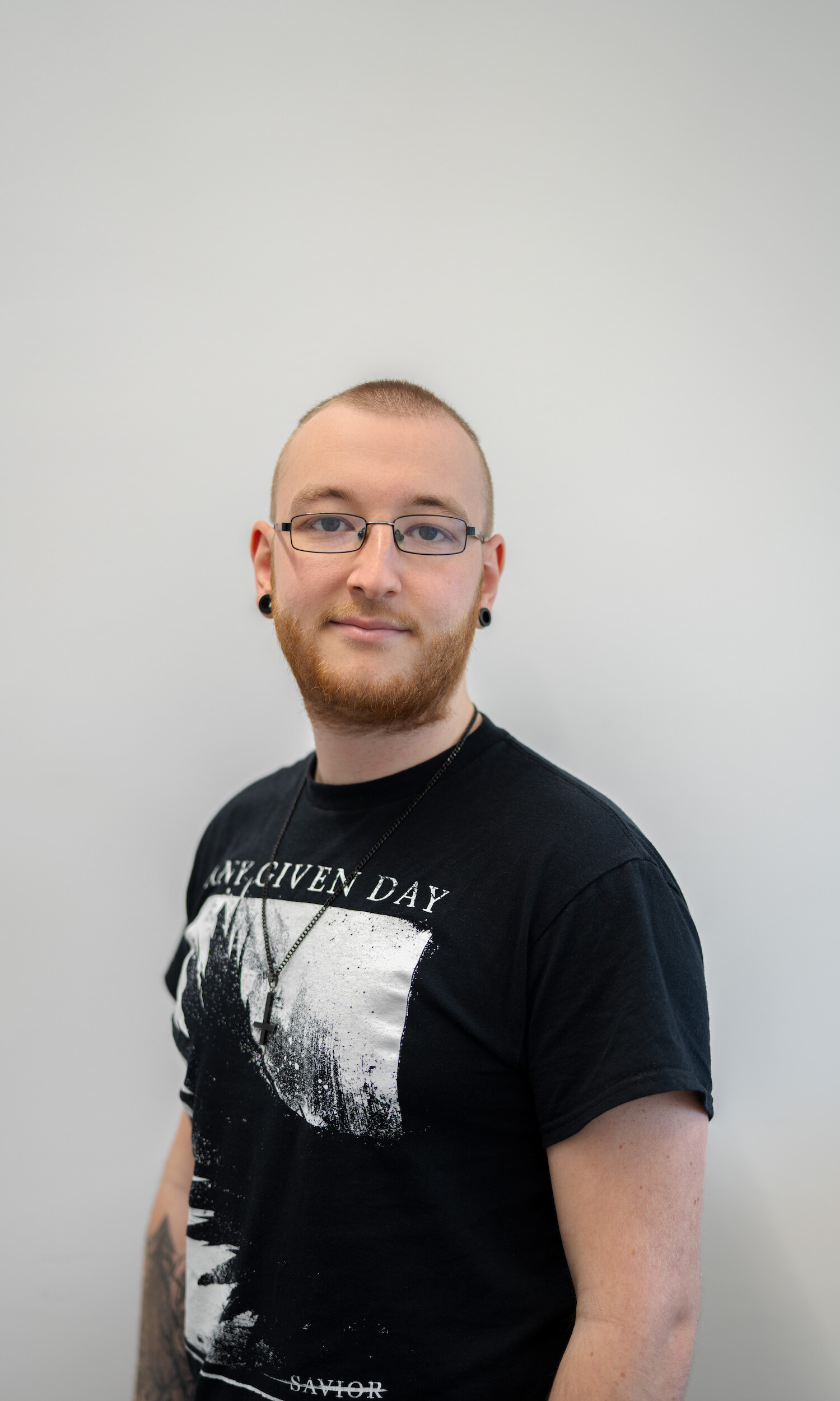 Foto von Pascal Grafe, IT-Support Kommunikationsdesign Folkwang