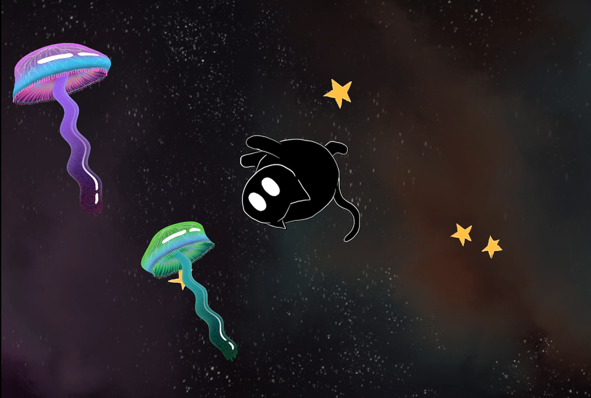 Impression aus "Milkyway for a Cat" von Kim Schmidt