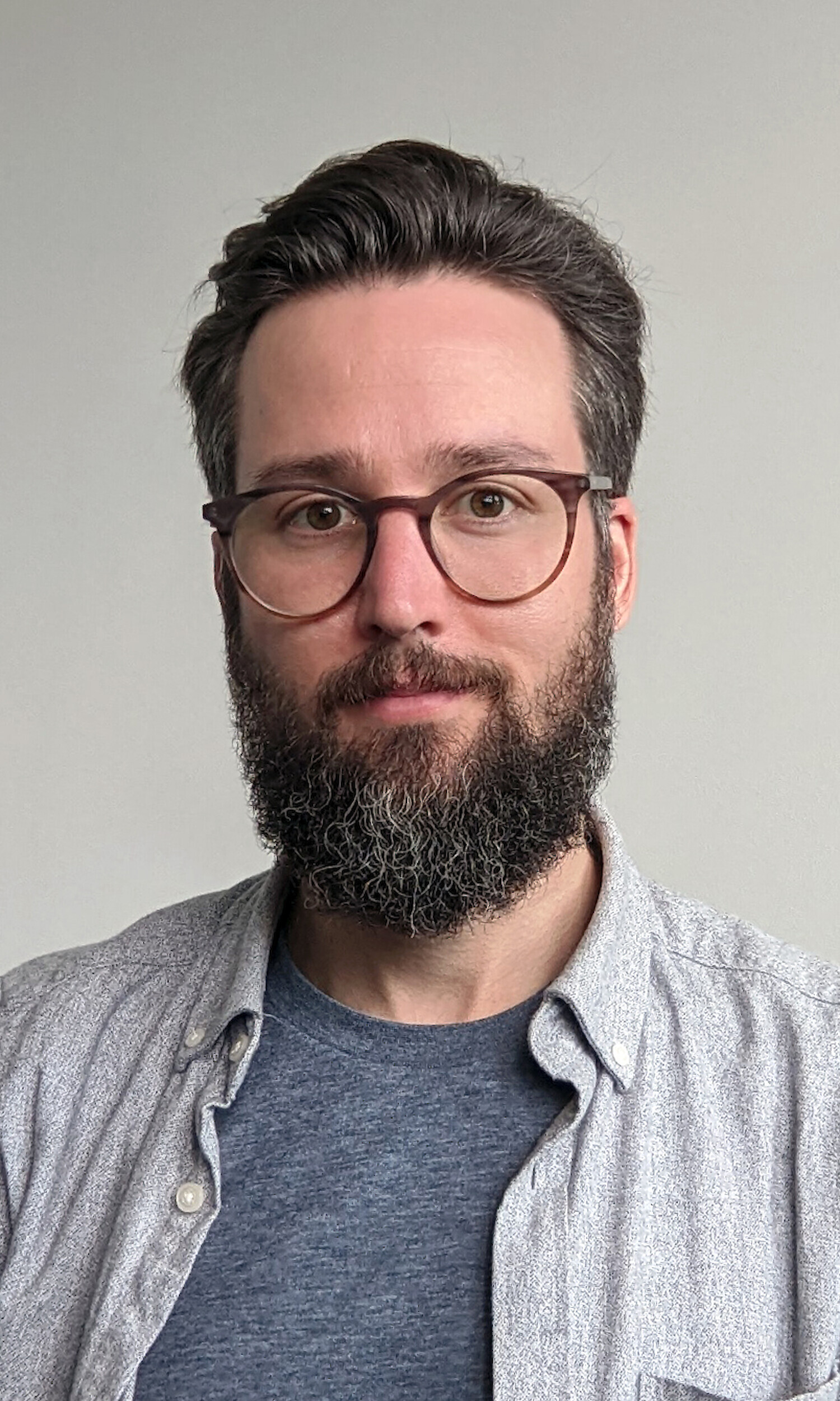 Foto von Jonathan Kröll, Gastprofessor für Bewegtbild Kommunikationsdesign Folkwang