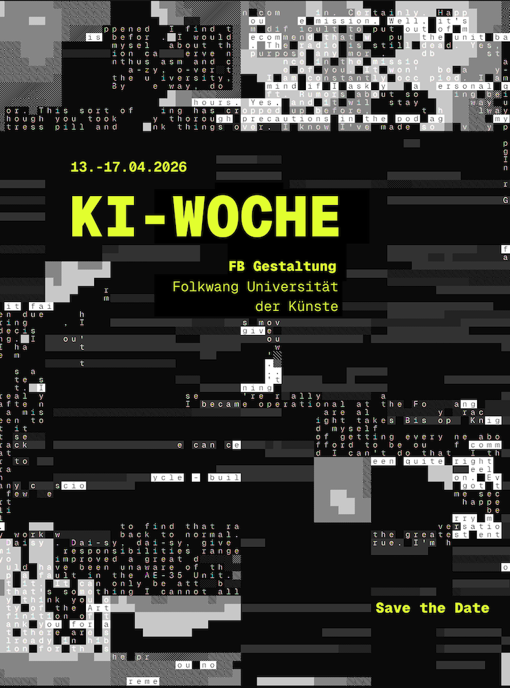 Artikel Vorschaubild: KI-Woche 2026 an der Folkwang|vom 13.-17.04.2026